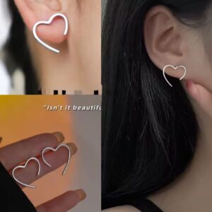 Heart Boom Ear Rings